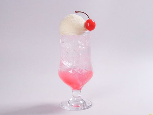トロピカルピーチクリームソーダ